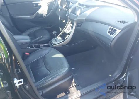 2013 Hyundai Elantra Limited из США, поврежденный, VIN 5NPDH4AE5DH410295